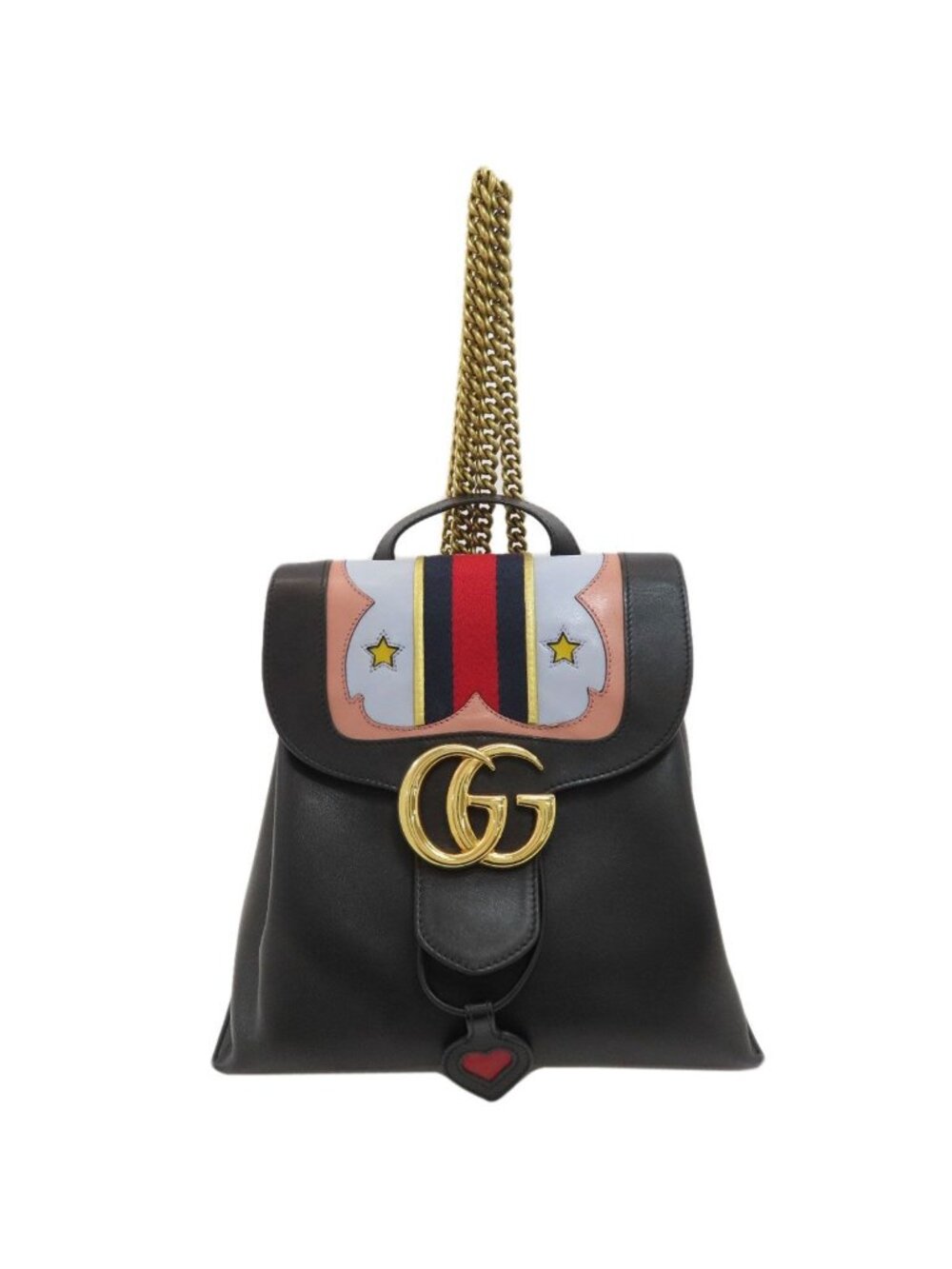 Gucci GG Marmont Sherry Line Backpack Calfskin